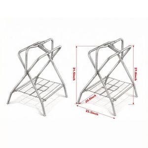 Porta Biciclette Pieghevole da Garage: Soluzione di Stoccaggio Comoda e Salvaspazio - Product Image 2