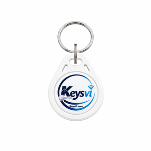 Llavero con Etiqueta NFC Personalizado CALA, ABS, NTAG213, Resistente al Agua, RFID Inteligente, con Chip NFC Programable, Blanco - Product Image 4