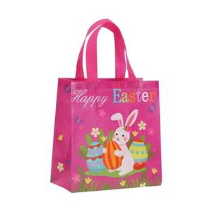 Bolsa de Regalo de Plástico Termosellada, Personalizada para Pascua, Colorida, de Tela No Tejida, con Impresión de Serigrafía Personalizada, OEM/ODM en Vietnam - Product Image 5