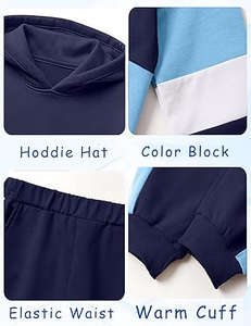 New Style Kids Clothing Sets Children's Two Piece <b>Toddler</b> <b>Hoodie</b> Tracksuits Boys Sweat Suits Hooded Jogger Sets Kids Tracksuits - Product Image 4
