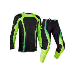 Prix d'usine en gros, vêtements de sport imprimés, combinaison de course MX, uniforme de motocross, pantalon respirant, coupe-vent, séchage rapide - Product Image 4