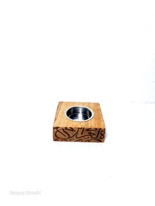 Wooden Incense <b>Burner</b> with Aromatherapy Smoke Design Wood Bakhoor <b>Burner</b> Wood Mubkhara Square Base <b>for</b> All-Season - Product Image 4