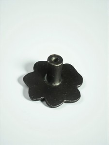 Poignée de tiroir en fer carrée contemporaine, finition noire, pour armoire, commode, chambre à coucher, décorative - Product Image 3