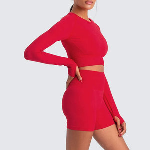 Customized 2026 Wholesale High Quality Women's Sportswear Two Piece Pants And <b>Bra</b> Fitness sports Yoga Set - Product Image 3