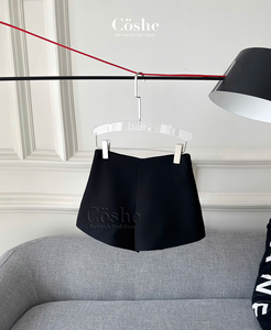 RTS Coshe Paul Shorts Hot Shorts Elegantes Cintura Alta Seda/Algodón Secado Rápido Transpirable Minimalista Mujeres Oficina Ropa Casual - Product Image 2