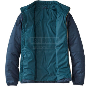 Chaqueta de Invierno para Hombre, Acolchada, Cortavientos, Cálida, Ligera, con Capucha, para Uso Casual al Aire Libre - Product Image 2