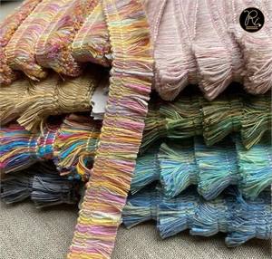 Flecos de Poliéster Hechos a Mano con Adornos de Encaje Decorativos para Hoteles, Restaurantes y Decoración de Eventos, Suministro al por Mayor para Exportación - Product Image 1