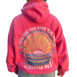 Sweat-shirts à capuche personnalisés avec broderie de logo, coton lourd de qualité supérieure, pour hommes et femmes, vente en gros, usine de vêtements à marque privée - Product Image 6