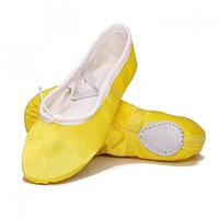 Zapatillas de Ballet Rosas Directas de Fábrica, Diseño Personalizado en Lona, Cuero Suave, Nueva Suela Dividida, Zapatos de Baile para Niñas, Precio