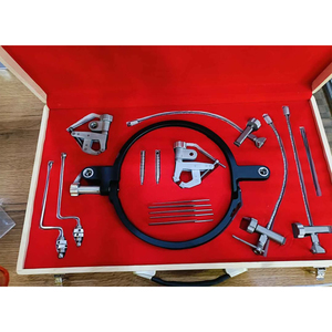 Nuevo Set de Retractores Cerebrales SUAVE SURGICAL INSTRUMENTS Budde Halo de la Mejor Calidad, Caja de Pinzas para Cráneo, Instrumentos Quirúrgicos de Acero Inoxidable - Product Image 1