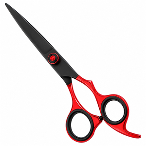 Tijeras Profesionales para Peinar el Cabello de 6 Pulgadas, Venta al Por Mayor, Bajo MOQ, Duraderas, 2 Colores, para Recortar Barba, Reutilizables, para Barbería - Product Image 1