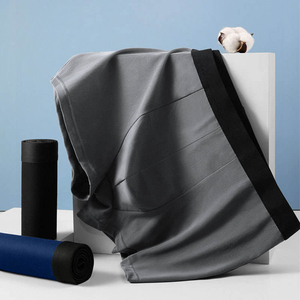 Calzoncillos Boxer Casuales para Hombre, Sensación de Algodón Suave, Cintura Elástica Cómoda, Ropa Interior Holgada, Diseño para Uso Diario y para Dormir - Product Image 2