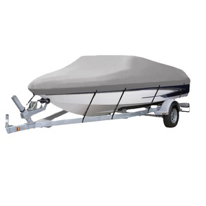 Bâche de protection robuste <span class=keywords><strong>pour</strong></span> <span class=keywords><strong>bateau</strong></span> marin en <span class=keywords><strong>toile</strong></span> polyester 600D, imperméable et pare-soleil, accessoire de navigation <span class=keywords><strong>pour</strong></span> yacht, abri <span class=keywords><strong>pour</strong></span> <span class=keywords><strong>bateau</strong></span> rapide à coque en V - Product Image 3