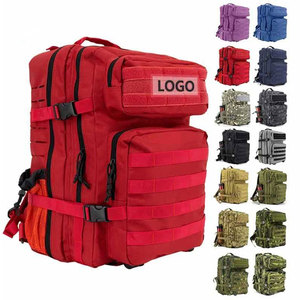 Buen fabricante de mochilas tácticas con impresión de logotipo personalizado, almacenamiento de múltiples compartimentos y sistema de transporte cómodo. - Product Image 2