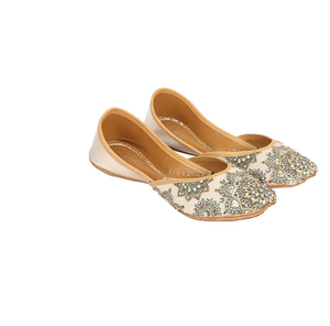 Zapatos Khussa Pakistaníes de Último Diseño Más Vendidos, Zapatos Khussa Hechos a Mano para Mujer, Zapatos Khussa Pakistaníes para Bodas y Fiestas - Product Image 5