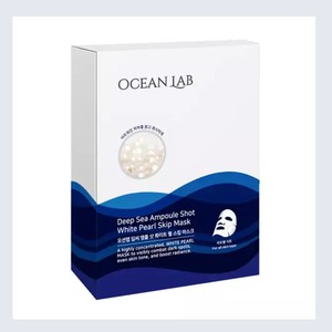 Masque facial en feuille rose Osyeonraep Oceanlab Deep Sea Ampoule Shot White Pearl Skip Mask Pack 10 feuilles 1 pièce - Product Image 3