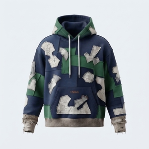 Sweat-shirts pour hommes de qualité supérieure, couleurs unies, tendance, en molleton respirant, écologiques, séchage rapide, style streetwear d'hiver - Product Image 6