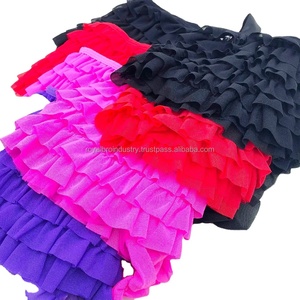 กางเกงในผู้หญิงไซส์ใหญ่แบบเซ็กซี่หลายชั้นผ้าตาข่ายระบายขอบลูกไม้ ไซส์ S-2XL ชุดชั้นในสุดฮอต กางเกงขาสั้นลูกไม้รักษ์โลก - Product Image 6