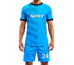 Muestra Gratuita de Uniforme de Fútbol SPRINT SPORTS Unisex para Adultos, Impresión por Transferencia de Calor, 100% Poliéster, Secado Rápido, Manga Corta, Personalizable - Product Image 4
