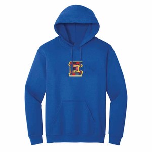 Sudadera con Capucha Personalizada para Fraternidad Griega, de Felpa Gruesa, con Apliques de Letras en Chenilla, Estilo Universitario |   Mar |   Azul - Product Image 2