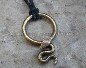 Dernier modèle de collier talisman slave Valknut fait à la main pendentif gromovik en fer rustique pour hommes et femmes bijoux en acier viking - Product Image 2