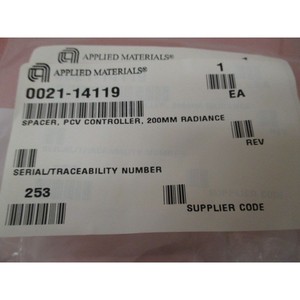 3 AMAT 0021-14119 Spacer, PCV Controller, 200MM - อุปกรณ์และชิ้นส่วนเซมิคอนดักเตอร์ระดับโลกที่เชื่อถือได้ - Product Image 4