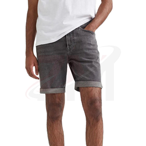 Fabricante de Ropa, Shorts de Mezclilla Casuales Personalizados para Hombre, Shorts de Jean de Alta Calidad, Corte Ajustado, Cintura Media, Directo de Fábrica - Product Image 2