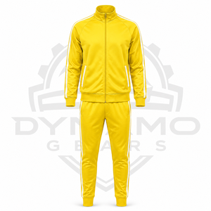 Custom Men's Sports Tracksuit Set 2 Piece Zip-Up <b>Hoodie</b> & Jogger Pants Polyester Cotton Gym Running Casual Sweat Suit OEM ODM - Product Image 4