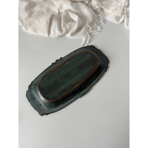 <b>Large</b> Serving Platter <b>Tray</b> for Wedding Decorations Home Kitchen Promotional Gift Home Decoration Brass Serving <b>Tray</b> for Sale - Product Image 3