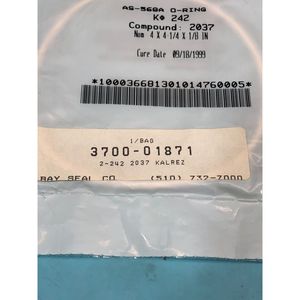 Kalrez AS-568A O-RING K #242สารประกอบ: 2037อุปกรณ์เซมิคอนดักเตอร์และชิ้นส่วนระดับโลกที่ AS-568A-24เชื่อถือได้ - Product Image 4