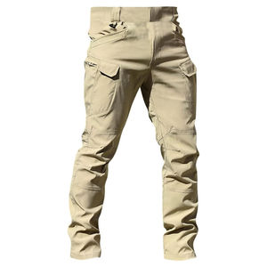 Wholesale Mens Waterproof <b>Stretch</b> Navy Color Outdoor Tactical Pants Multi Pocket <b>Cargo</b> Pants for Men - Product Image 5