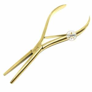 Pinza Moldeadora para Extensiones de Cabello, Herramienta de Aplicación de Acero Inoxidable Dorado - Product Image 6