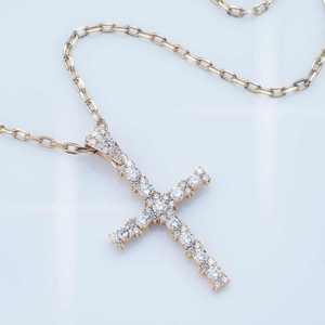 พร้อมส่งจากสหรัฐอเมริกา เครื่องประดับฮิปฮอปเงินแท้ 925 ประดับมอยส์ซาไนต์รูปกากบาทขนาด 6.0 มม. จี้ห้อยคอสำหรับงานปาร์ตี้ - Product Image 3