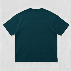 เสื้อยืดโอเวอร์ไซส์ทรงหลวมพิมพ์ลายด้านหน้า สไตล์ลำลอง ระบายอากาศได้ดี ผ้าคอตตอนผสมเนื้อหนา เป็นมิตรกับสิ่งแวดล้อม เหมาะสำหรับผู้ชาย สไตล์สตรีทแฟชั่น - Product Image 2