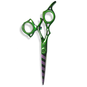 Ciseaux de coiffeur professionnels de haute qualité 6 \ "lames en acier revêtues de couleur personnalisée avec poignée en acier inoxydable - Product Image 3