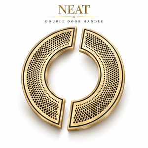 Luxury Durable Eco-Friendly Matt Antique Brass Traditional Double <b>Door</b> <b>Handle</b> for Kitchen & Dining/Living Room Use KRISHU <b>LOCKS</b> - Product Image 1
