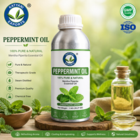 Huile Essentielle de Menthe Poivrée 100% Pure Premium, Huile Naturelle de Mentha Piperita Distillée à la Vapeur, Mélanges d'Aromathérapie, Fournisseur en Gros Inde
