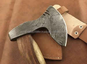 MS-Factory แกนเหล็กดามัสกัสคุณภาพสูงใช้งานได้หลากหลายพร้อมด้ามจับไม้ที่ปรับแต่งได้ดีไซน์ยอดนิยมโลโก้ตามสั่ง - Product Image 5