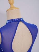 Costume de danse lyrique pour filles de 6 à 14 ans, robe plissée pour spectacles de danse, costumes de danse contemporaine