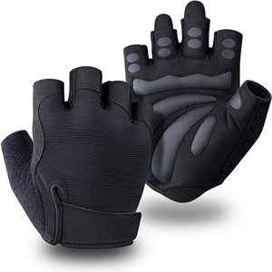 Thick Padded Weightlifting <b>Gloves</b> Non Slip Gym Training <b>Gloves</b> Reinforced Seams Heavy Duty Powerlifting Exercise Mitts Pack - Product Image 3