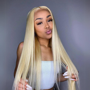 Vente chaude Extensions de cheveux vierges vietnamiennes 613 os soyeux faisceaux droits perruque avant en dentelle meilleurs vendeurs produits de cheveux humains - Product Image 1