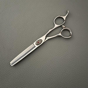 Ciseaux de barbier professionnels faits à la main en acier inoxydable 4Cr13, manche long, pour droitiers, ensemble de coupe de cheveux pour salon de coiffure et coiffure - Product Image 5