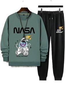 ชุดวอร์มซิปสำหรับผู้ชาย สไตล์ลำลองสำหรับฤดูหนาว แฟชั่นสำหรับกิจกรรมกลางแจ้ง ผ้าฝ้ายฟลีซ 100% ระบายอากาศได้ดี - Product Image 5