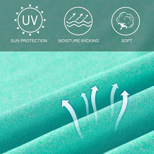 Sudadera con Capucha de Manga Larga de Secado Rápido para Hombre, Color Sólido, Tejido de Poliéster, Informal, para Verano y Actividades al Aire Libre, Venta al Por Mayor - Product Image 2