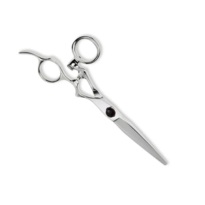 Ciseaux de coiffure professionnels à lame tranchante en acier inoxydable avec poignée pivotante - Product Image 5