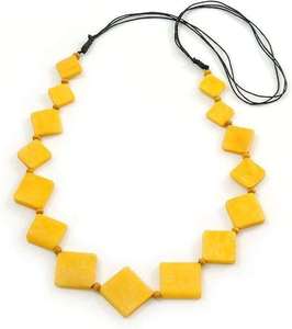 Stylish Geometric Resin <b>Beaded</b> <b>Necklace</b> Bohemia Unique Design Party Jewelry Gold Plated Multicolor Statement <b>Necklace</b> for Woman - Product Image 3
