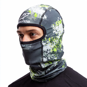 Balaclava personnalisée par sublimation - Respirante, imperméable, 100% polyester, pour le cyclisme, le ski et la moto en extérieur - Product Image 1