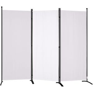 6.1 ft Fabric Partition Office & Bedroom Divider 3-<b>Panel</b> Folding Privacy <b>Screens</b> Room Dividers for Better Privacy - Product Image 1