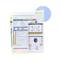 Carnets de factures personnalisés OEM/ODM, formulaires imprimés offset en papier couché sans carbone en 2 feuillets, fabriqués à Taïwan