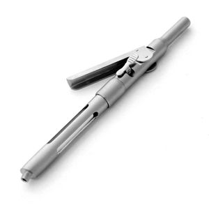 Jeringa Dental Intraoral de 1.8 ml, Curva, de Acero Inoxidable, Manual, Reutilizable, para Inyección de Injertos e Implantes - Product Image 1